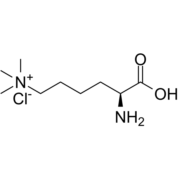 Nε,Nε,Nε-Trimethyllysine chloride Chemical Structure