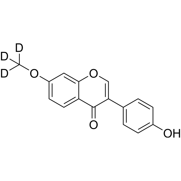 Isoformononetin-d<sub>3</sub> Chemical Structure