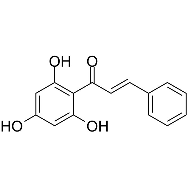Pinocembrin chalcone Chemical Structure