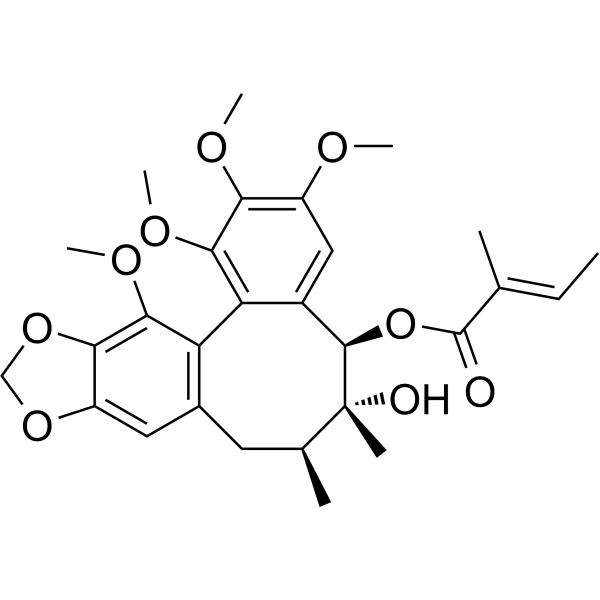 Tigloylgomisin P Chemical Structure