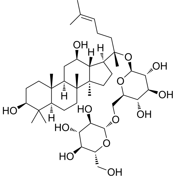 Gypenoside LXXV Chemical Structure