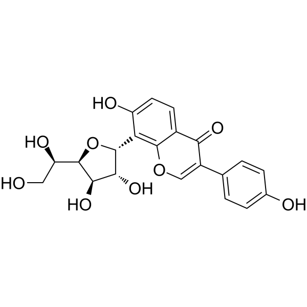 Neopuerarin A Chemical Structure
