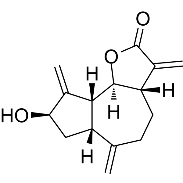 Isozaluzanin C Chemical Structure