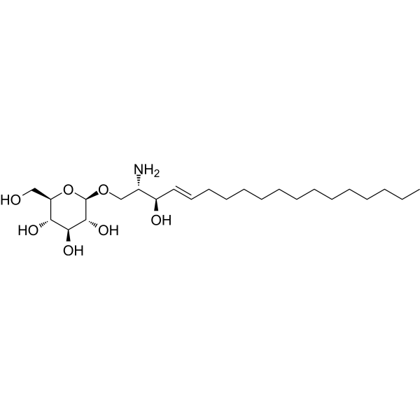 Glucosylsphingosine Chemical Structure