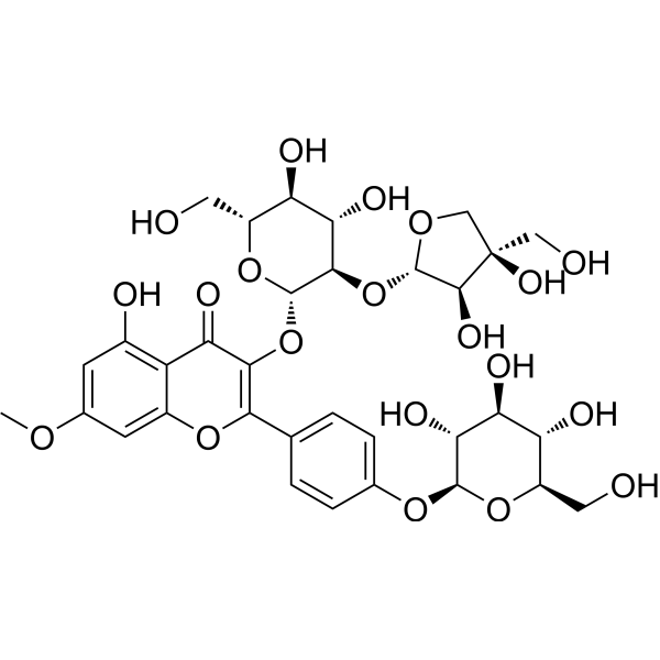 Complanatoside B Chemical Structure