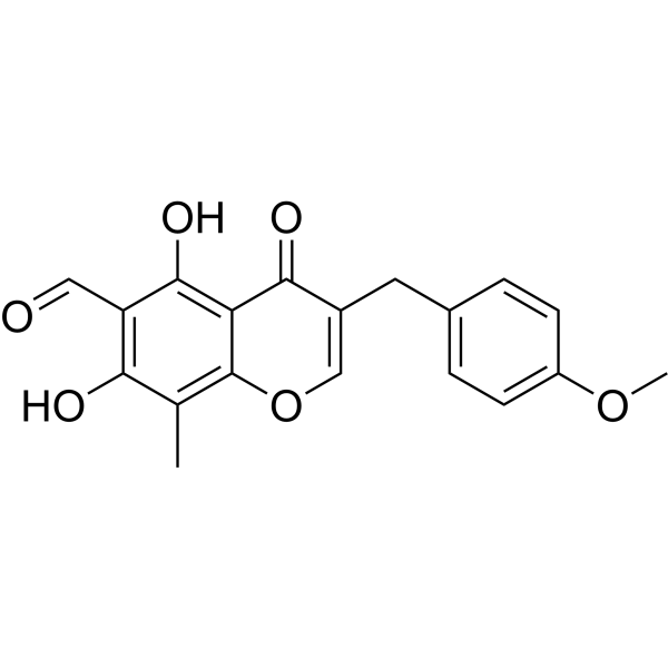 6-Aldehydoisoophiopogonone B Chemical Structure
