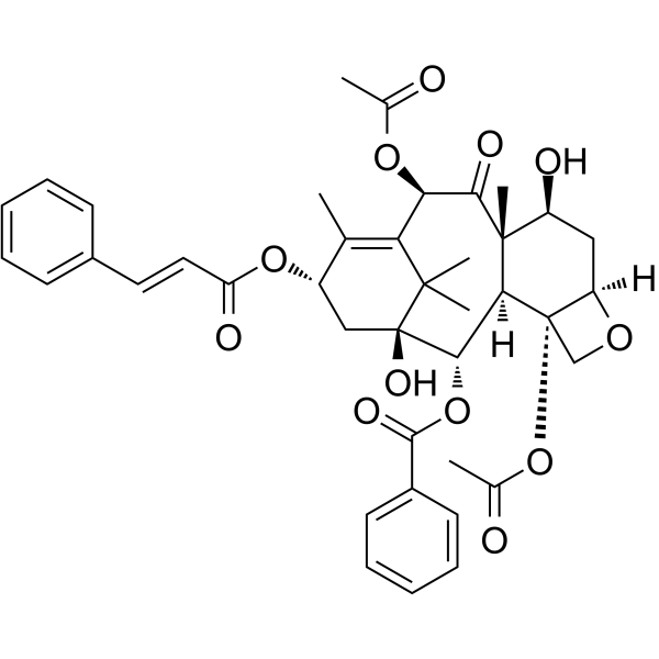 13-O-Cinnamoylbaccatin III Chemical Structure