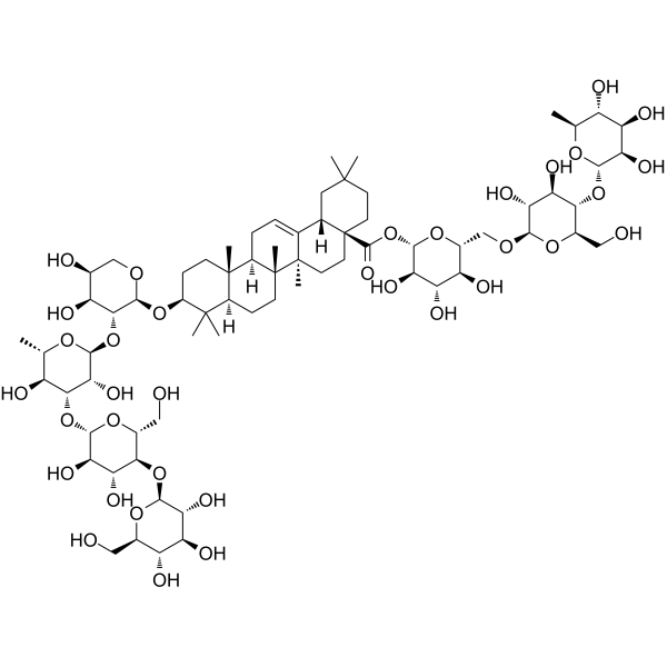 Raddeanoside R17 Chemical Structure