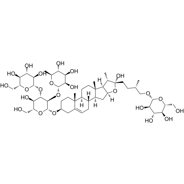 Protoneogracillin Chemical Structure