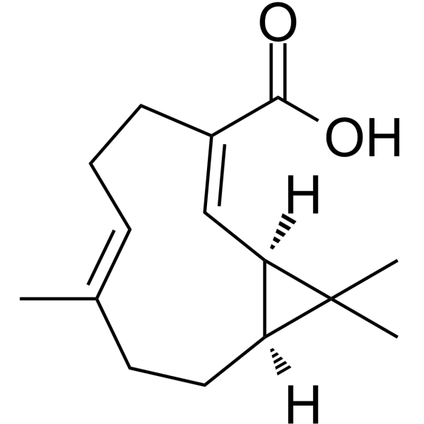 Volvalerenic acid A Chemical Structure