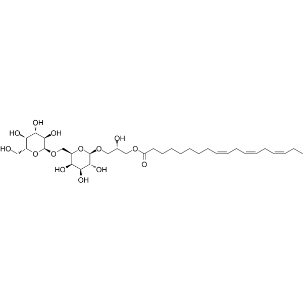 Gingerglycolipid A Chemical Structure