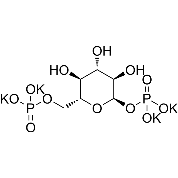 Alpha-D-Glucose 1,6-bisphosphate tetrapotassium Chemical Structure
