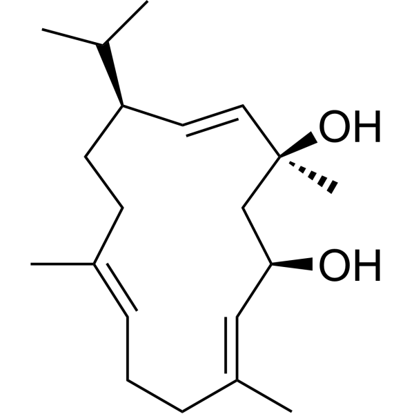 α-Cembrenediol Chemical Structure