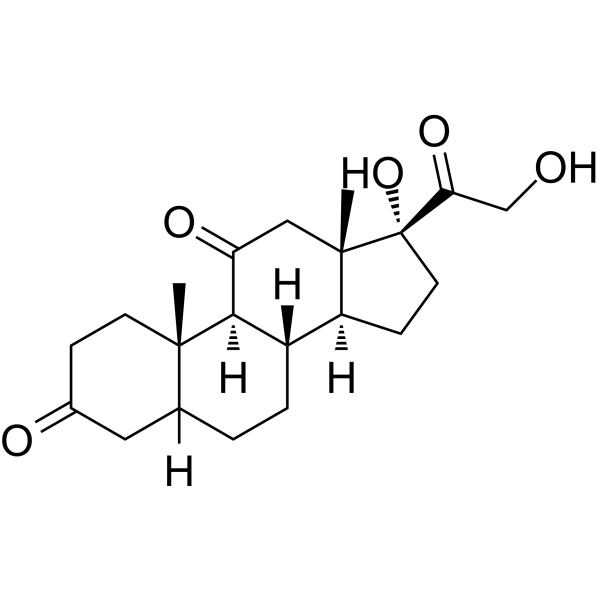 5-Dihydrocortisone Chemical Structure