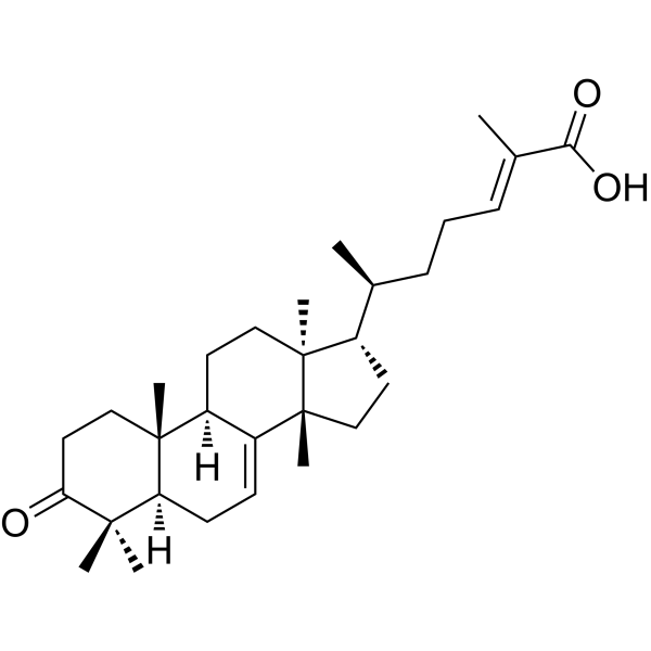 (E)-Masticadienonic acid Chemical Structure