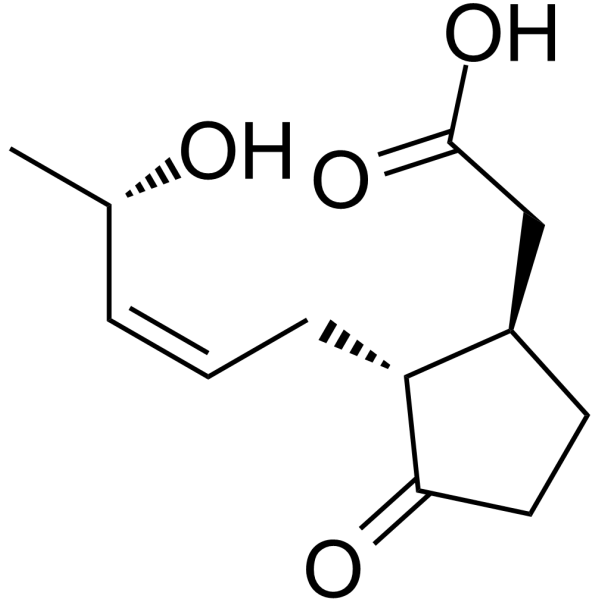 (11S)-(-)-Hydroxyjasmonic acid Chemical Structure