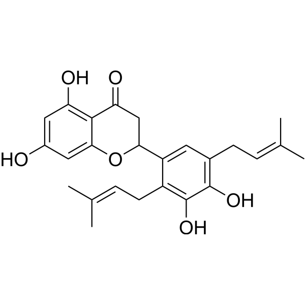 (±)-Sigmoidin A Chemical Structure