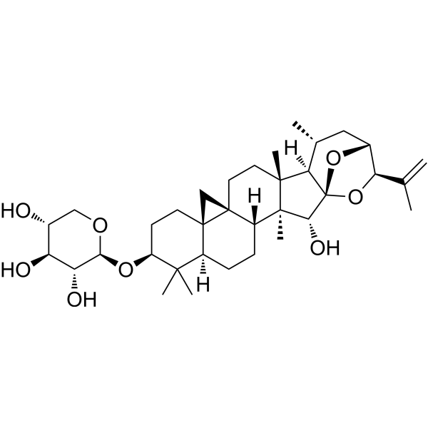 25-Anhydrocimigenol-3-O-β-D-xylopyranoside Chemical Structure
