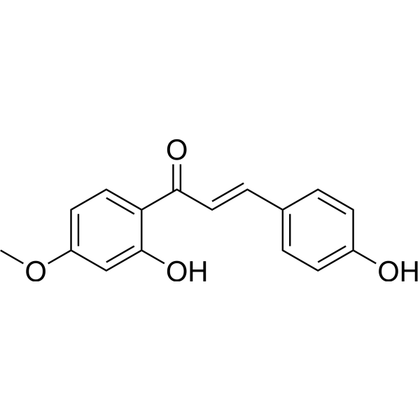 4,2'-Dihydroxy-4'-methoxychalcone Chemical Structure