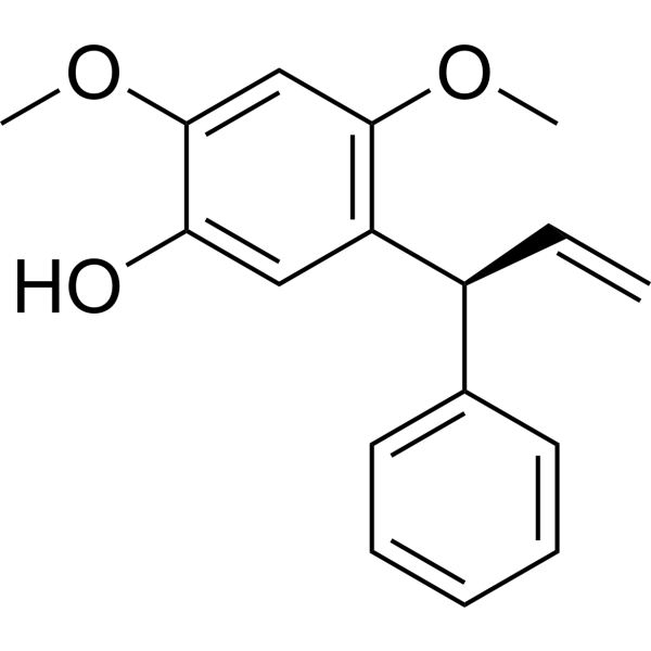 (7S)-Dalbergiphenol Chemical Structure
