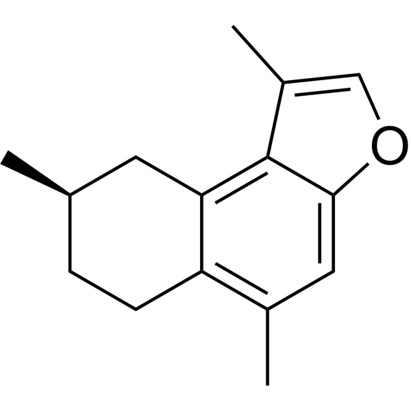 Dihydropyrocurzerenone Chemical Structure