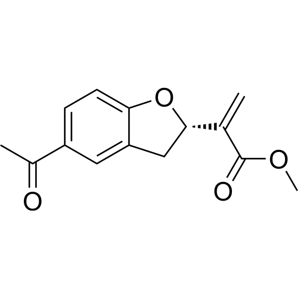 Methyl 2-(<em>5</em>-acetyl-2,3-dihydrobenzofuran-2-yl)propenoate
