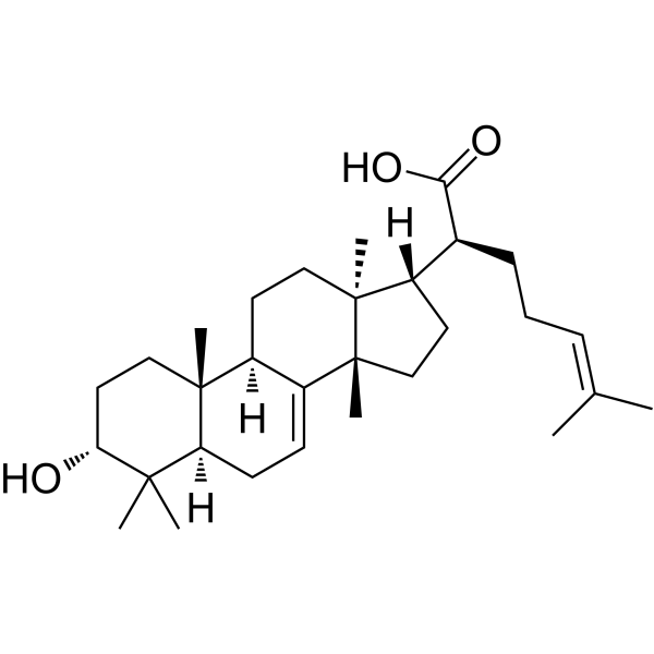 3<em>α</em>-Hydroxytirucalla-7,24-dien-21-oic acid
