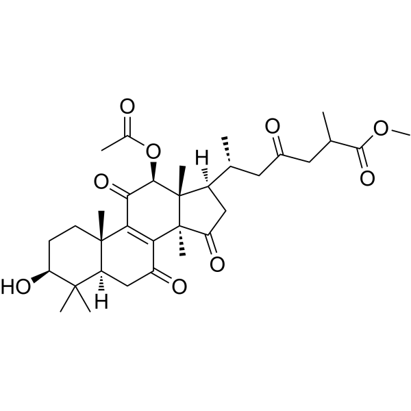 Methyl ganoderate H Chemical Structure