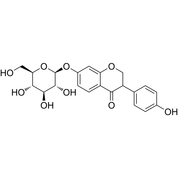 Dihydrodaidzin Chemical Structure