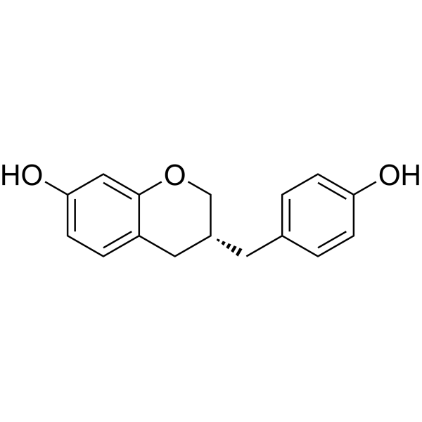 (3<em>R</em>)-7-hydroxy-3-(4-hydroxybenzyl)chromane