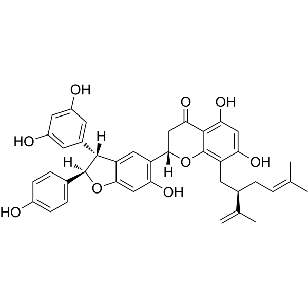 Sophoraflavanone I Chemical Structure