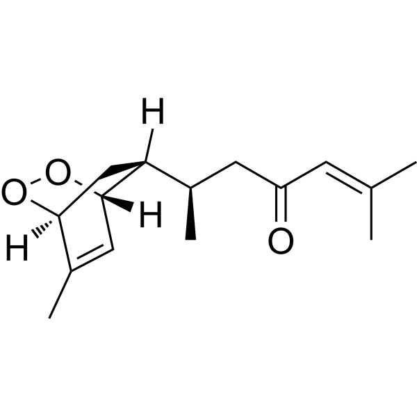 1,4-Epidioxybisabola-2,10-dien-9-one Chemical Structure