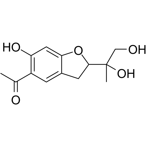 2,3-Dihydro-12,13-dihydroxyeuparin Chemical Structure
