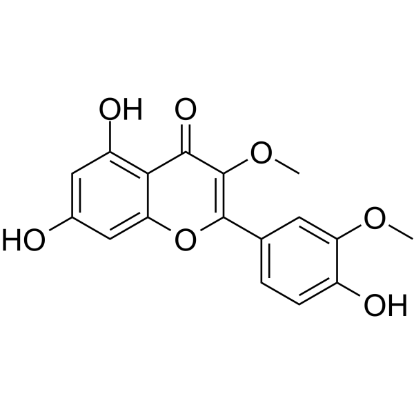 Quercetin 3,3'-dimethyl ether Chemical Structure