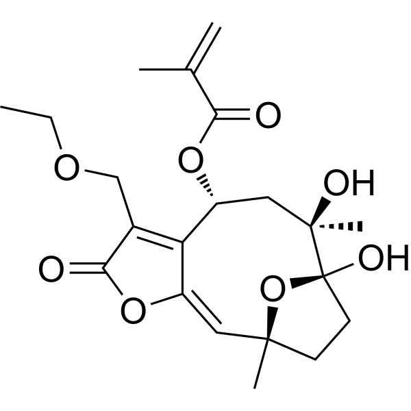Piptocarphin F Chemical Structure