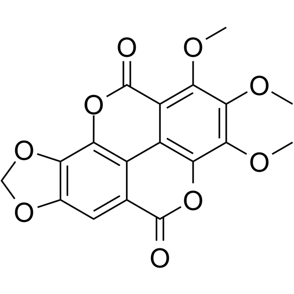 1,2,3-Tri-<em>O</em>-methyl-7,8-methyleneflavellagic acid