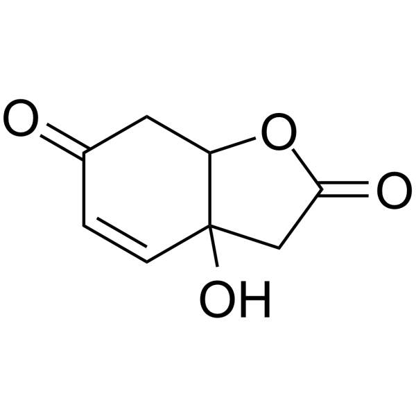 1-Oxo-4-<em>hydroxy</em>-2-en-4-ethylcyclohexa-5,8-olide