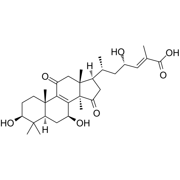 Ganoderic acid ε Chemical Structure