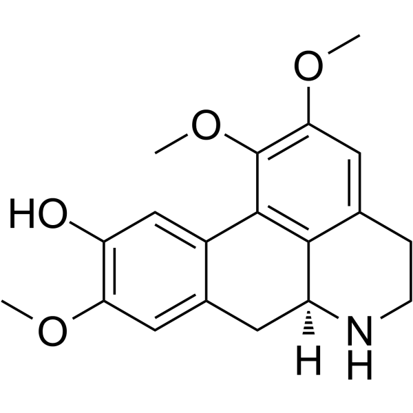 (+)-Norlirioferine Chemical Structure