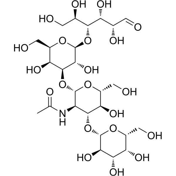 Lacto-N-tetraose Chemical Structure