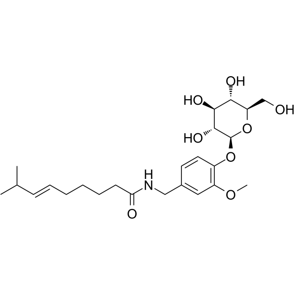 <em>Capsaicin</em> β-D-glucopyranoside