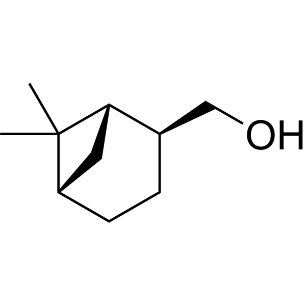 (-)-trans-Myrtanol Chemical Structure
