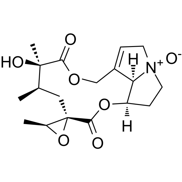 Jacobine N-oxide Chemical Structure