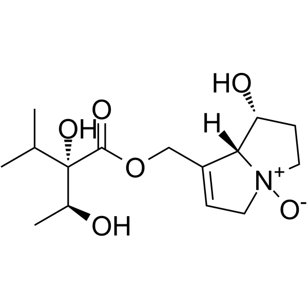 Lycopsamine N-oxide Chemical Structure