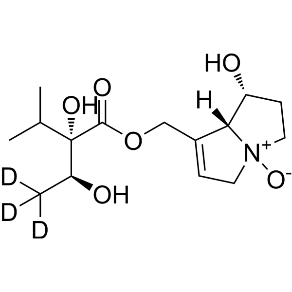 <em>Lycopsamine</em> <em>N-oxide</em>-d3