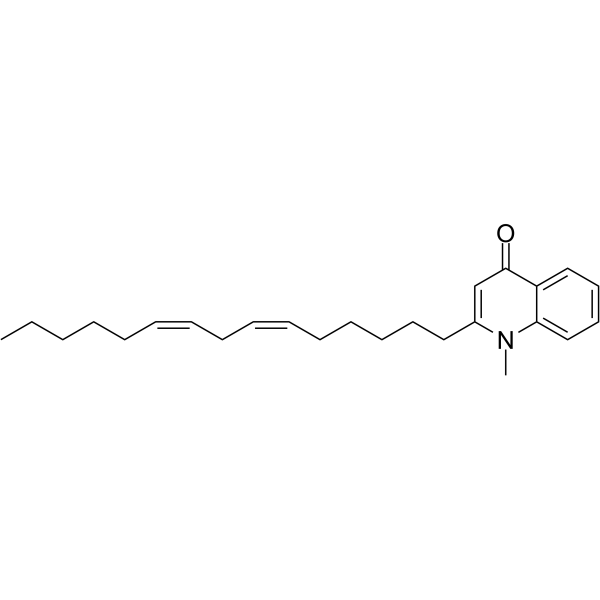 1-<em>Methyl</em>-2-[(6Z,9Z)-6,9-<em>pentadecadienyl</em>]-4(1H)-<em>quinolone</em>