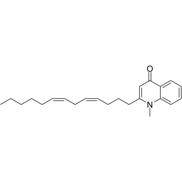 1-Methyl-2-[(4<em>Z</em>,7<em>Z</em>)-4,7-tridecadienyl]-4(1H)-quinolone