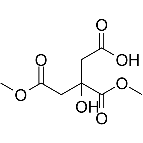 Dimethyl Citric acid Chemical Structure