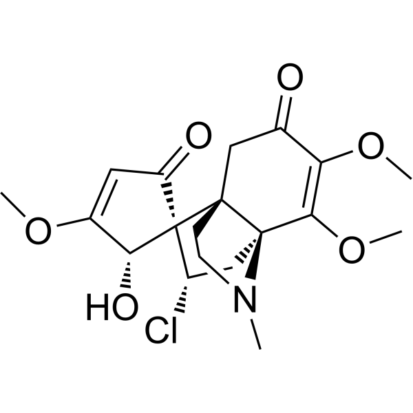 (−)-Acutumine Chemical Structure