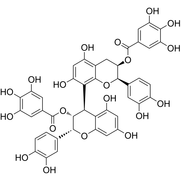 Procyanidin B2 3,3'-di-O-gallate Chemical Structure